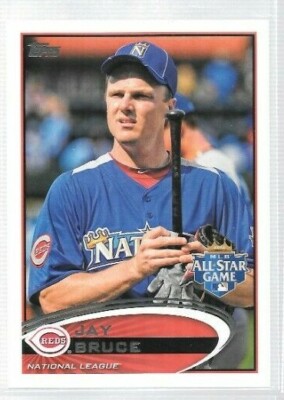 2012 Topps Update Jay Bruce All-Star #US308 Reds | eBay