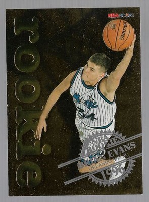 1996-97 Hoops #8 Brian Evans Rookies