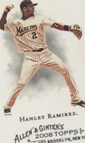 2008 Topps Allen & Ginter's - Hanley Ramirez #80