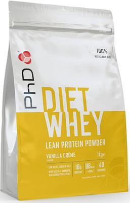 PhD Nutrition Diet Whey Protein Powder Shake 1kg - 9 flavors