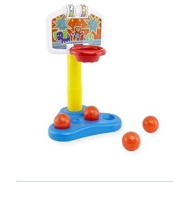 NIB-Bruin Super Slam Basketball Playset 12 To 24 Months