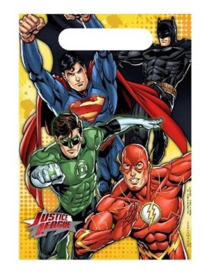 Justice League Party Plates, Cups, Napkins, Table Cover & More (Pick What U Need