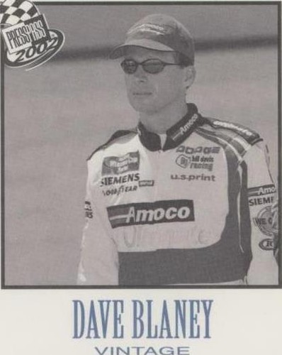 2002 Press Pass - Dave Blaney #VN 1