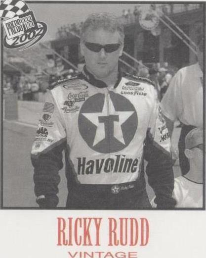 2002 Press Pass - Ricky Rudd #VN 19