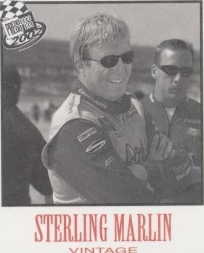 2002 Press Pass - Sterling Marlin #VN 14