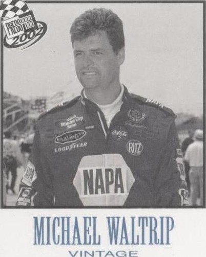 2002 Press Pass - Michael Waltrip #VN 26