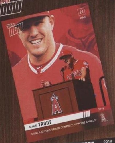 2020 Topps - Mike Trout #TNR-1