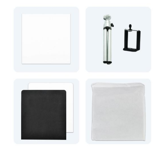 Light Portable Mini Photo Shooting Box Tent Foldable LED Light Box Kit USB Power