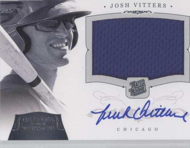 2012 Panini National Treasures - Josh Vitters #187