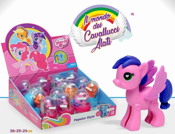 Box 16 Ovetti Il Mondo Dei Cavallucci Alati Gioco Giocattolo Bambini dfh