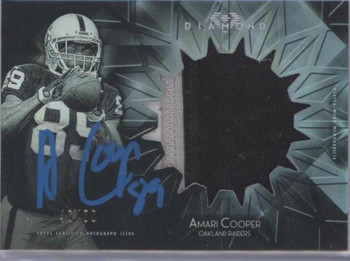 Topps Diamond Amari Cooper 2015 #RAJP-AC