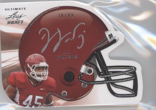 2011 Leaf Ultimate Draft D.J. Williams #H-DJW