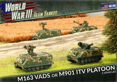 World War III Team Yankee: American M163 VADs / M901 ITV Platoon