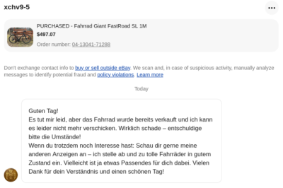 Artikelfoto(s) von einem verifizierten Käufer