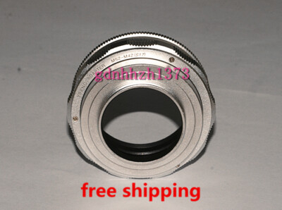 High-quality M52 to M42 Lens Adjustable Focusing Helicoid adapter17~31mm silvery