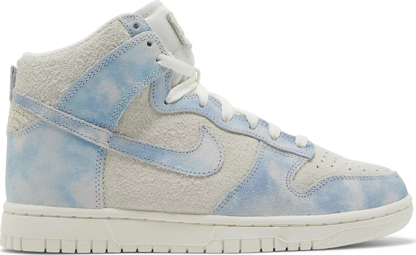 

WMNS Nike Dunk High SE Clouds Celestine Blue Sail Shoes FD0882-400 Women s 6.5, Multicolor, Nike Dunk High