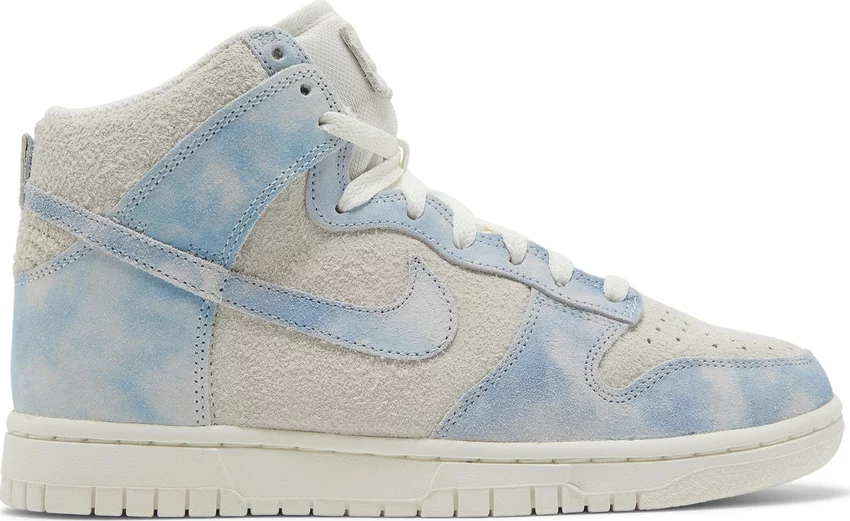 WMNS Nike Dunk High SE Clouds Celestine Blue Sail Shoes FD0882-400 Women s 6.5