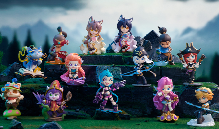 POP MART X LEAGUE of LEGENDS Series Designer Toy Confirmation Figures Doll Gifts POP MART X LEAGUE of LEGENDS Series Designer Toy Confirmation Figures Doll Gifts