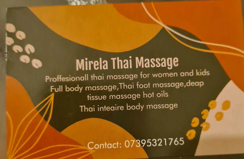 Thai massage from home and to your place ☺️ in Oldham, Manchester