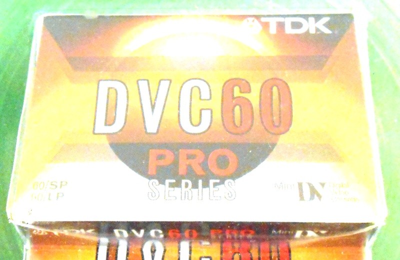 TDK DVC60 Pro Lot of 3 Mini DV Dirital Video Tapes New Sealed