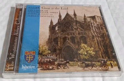 SIR EDWARD ELGAR Great is the Lord CD 2007 Hyperion NEW SEALED IMPORT England 