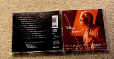 SVEND ASMUSSEN QUARTET Fit As A Fiddle Live In Concert CD