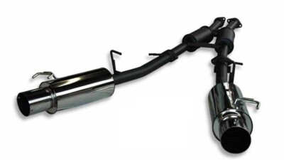 その他 2hp 3:1 HKS Hi-Power 65mm Dual Exhaust for 300ZX 1990-1996 V6 Z32