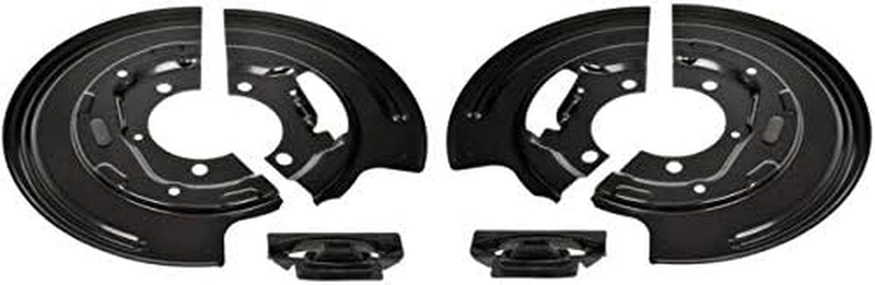 Set of 2 Rear Brake Backing Plate Dust Shield for 2003-2007 Jeep Liberty