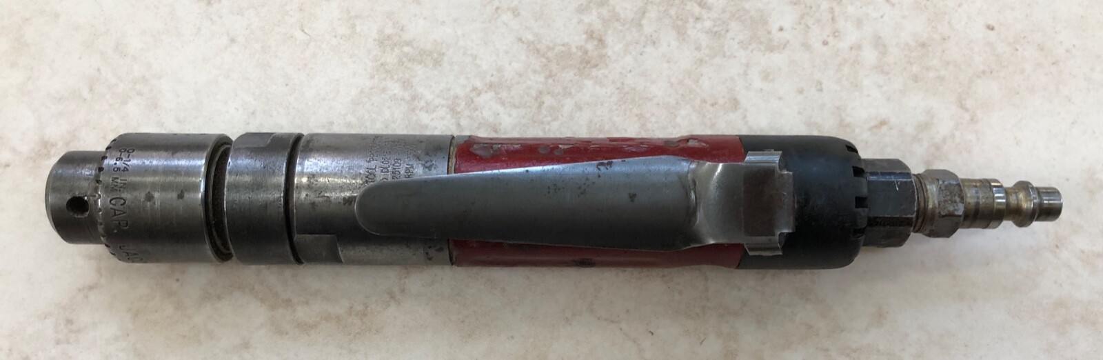 ARO DL021B-33 Pneumatic inline Drill with 1/4