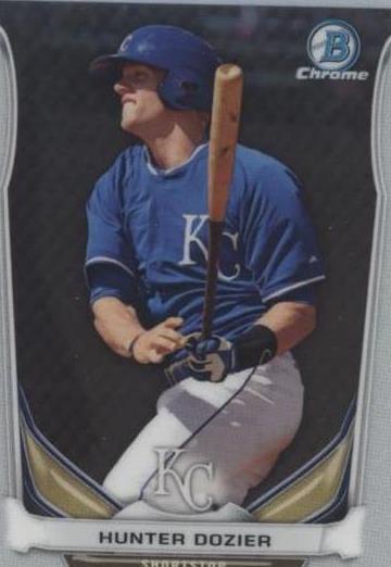 Bowman Chrome Minis 2014 - Hunter Dozier #311