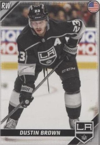 2019-20 Topps NHL Stickers - Dustin Brown #236