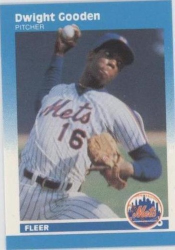 1987 Fleer Classic Miniatures - Dwight Gooden #45