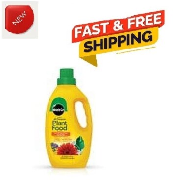 Liquid All Purpose Plant Food Concentrate 32 Oz For flowers vegetables trees...