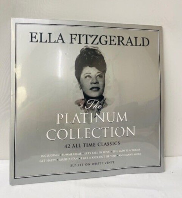 Ella Fitzgerald The Platinum Collection 3LP Set on White Vinyl- NEW/ SEALED