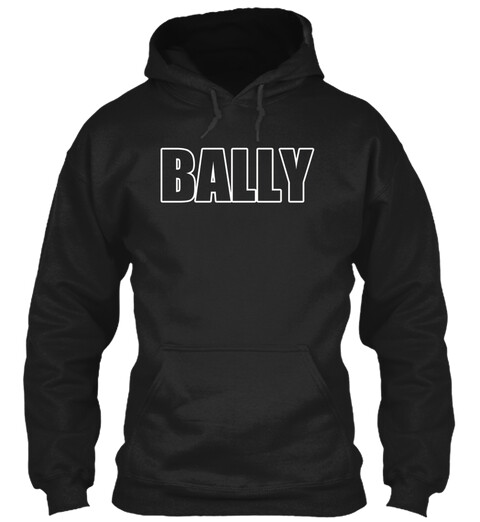 Pre-owned And Bally Hoodie By 360 Sound  Vision (m/l/xl/2xl) (black)
