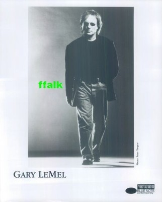 Press Photo: GARY LEMEL 8x10 B&W