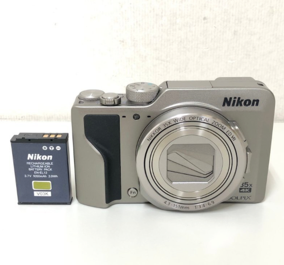 Near MINT] Nikon COOLPIX A1000 Silver 16.0MP Wi-fi Digital Camera