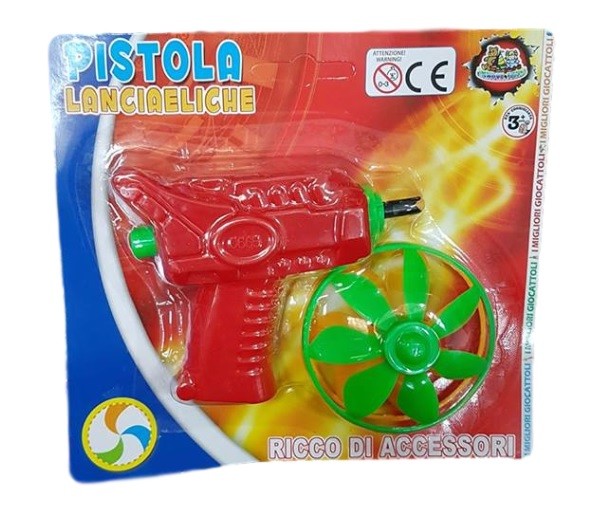 Pistola LanciaEliche Lancia Eliche Giocattolo Gioco Bambini Bimbi moc