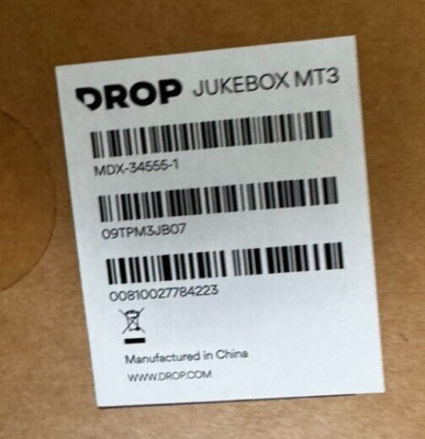DROP jukebox MT3 KEY CAPS FOR COMPUTER KEYBOARDS - Open box