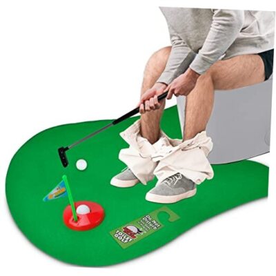 Dad Gifts - Fathers Day Birthday Gag Gifts from Son, Daughter - Toilet Game 