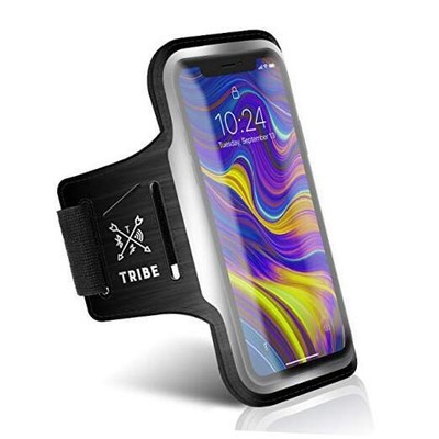  Running Phone Holder L: iPhone+/Pro Max/XR/XS Max/Galaxy+/Ultra/Note Black