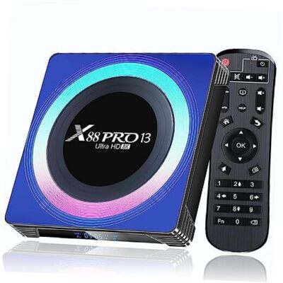  2024 Android TV Box 13.0 Pro-13 Android 13 TV Box 4GB Android 13 OS+4GB 32GB