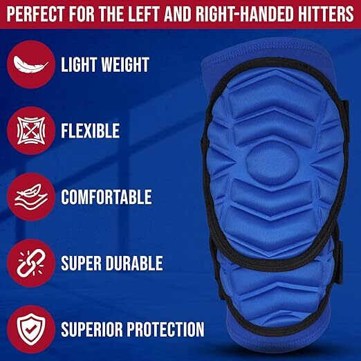 Exxact Sports Defender Plus Baseball Elbow Guard, Batters Softball Elbow Guard