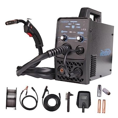 Redbo Gas/Gasless/Lift TIG/ARC 4 in 1 Multiprocess 130Amp Mig MIG-250