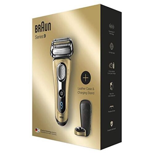 BRAUN Series 9 GOLD Limited Edition Wet And Dry Shaver, Was £449.99 Now  £419.49