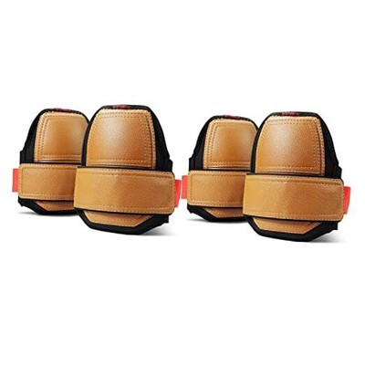 Leather Knee Pads, One Strap Non-slip Knee Pads, Machine Washable, 2