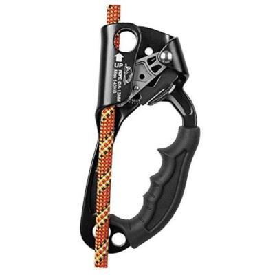  SRT Climbing Hand Ascender Aviation Light Alloy Black Right Hand