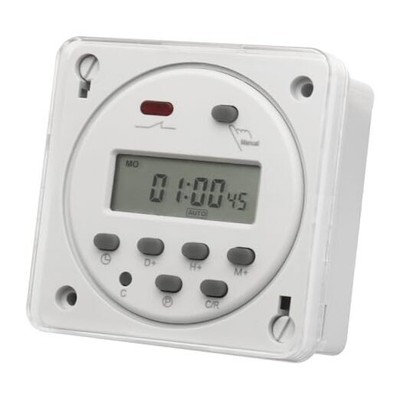  CN101A AC/DC 12V Digital LCD Power Programmable Timer Time Switch Relay with 
