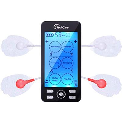 TechCare Massager Plus 24 Rechargeable Electronic Tens Unit Muscle Stimulator