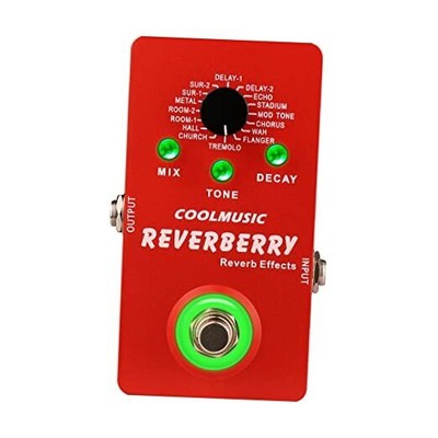  Multi Effects Pedal Digital Guitar Pedal with 16 Effects True Bypass 